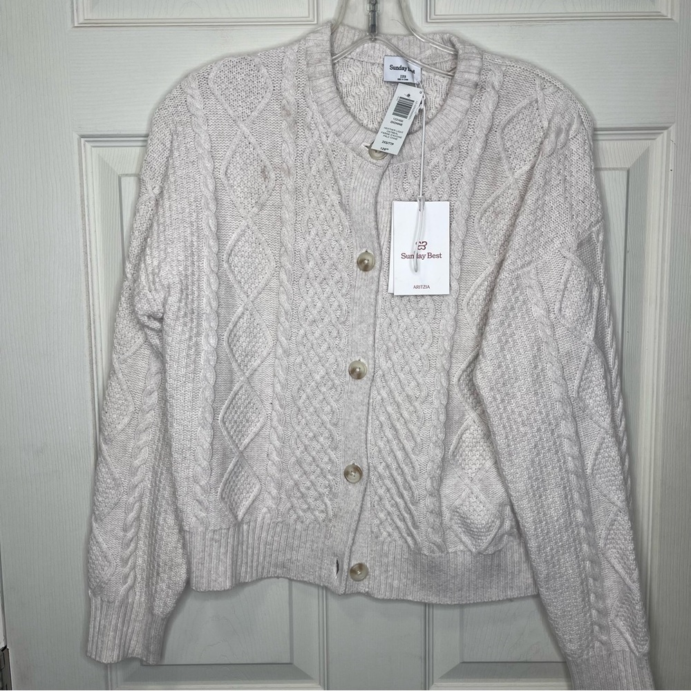 Aritzia Sunday Best Dionne Sweater Sz 2XS